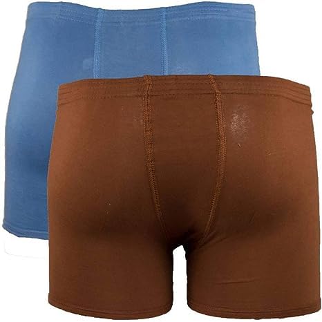 Image of Men's Cotton Trunks (Drawer) || Men's Cotton Brief Best Collection Feel Fresh and Free (Pack of 2)
