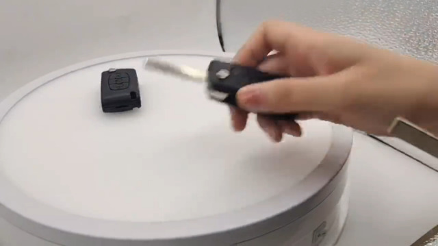 Guscio Chiave Telecomando 3 Tasti Bagagliaio Con Lama VA2 Batteria Su Circuito Senza Transponder Per Peugeot Citroen - Foto 11