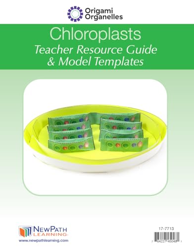 Image of Chloroplasts 3-D Paper Model Making Kit - Individual Student Edition (17-7713)