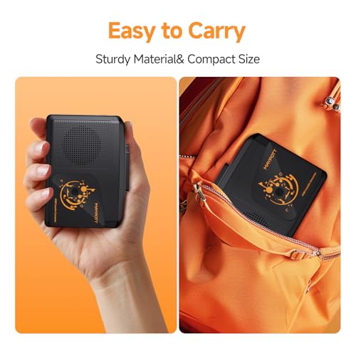 image for Maypott Portable Walkman Cassette Player Converter, Cassette to Digita