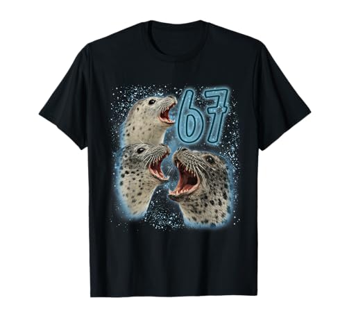 Harbor Seal Lover 67 Meme Humor Wildlife Ocean Sea Animal T-Shirt