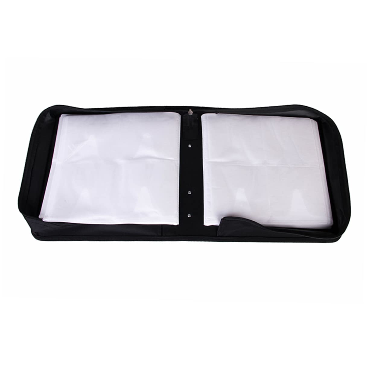 ULTECHNOVO Borsa per CD e Dvd per Auto Custodia Organizer Cerniera Scorrevole Resistente e Pratica capacità Fino Slot