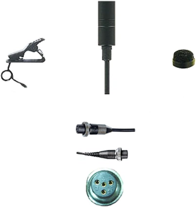 U-VOICE UVC863 Pro Lavalier Microphone Compatible with Peavey/Mipro Transmitters