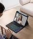 Vobafe Hülle mit Tastatur für iPad 11 10 Generation-2025/2022, 10,9/11 Zoll, Regenbogen-Hintergrundbeleuchtung Abnehmbare Bluetooth Keyboard, iPad A16 Tastatur mit Stifthalter, Schwarz
