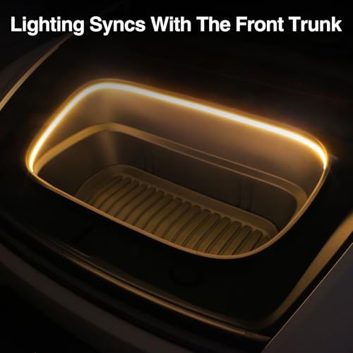 Tira de Luz LED Frontal para Tesla Model Y Juniper 2020-2026 miniatura 6