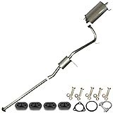 Northeastern Exhaust | Stainless Steel Resonator & Muffler Exhaust Kit Compatible for Honda 1998-2002 Accord 2.3L | Free Clamp, Gaskets, Hangers and Bolts & Nuts Included | Automotive Replacement Part