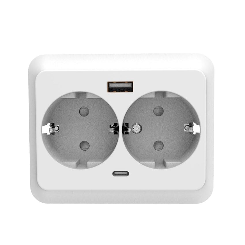 Prise double encastrable 16A finis les adaptateurs USB de charge