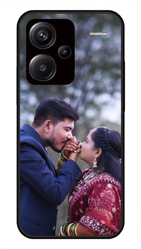 Image of NDCOM for Customised Redmi Note 13 Pro Plus Back Cover | Redmi Note 13 Pro Plus Cover DIY Personalised Photo Design | Customized Gift Custom Text Name Printed Metal Case