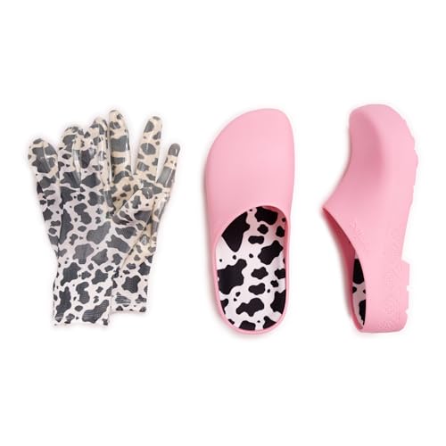 Image of MUK LUKS Women's Garden Clogs and Gloves Sets
