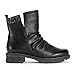 MUK LUKS womens Lukees By Muk Luks® Women's Logger Banff Fashion Boot, Black, 7 US