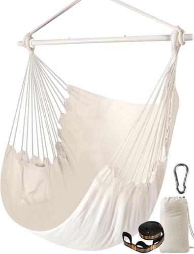 Chihee Sièges Suspendus Chaise Hamac Solide en métal Pliable Barre