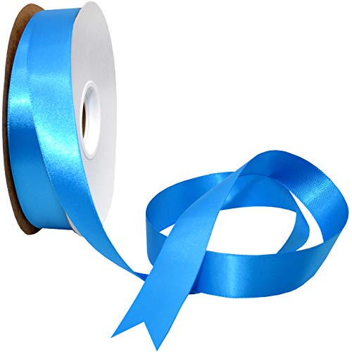 Image of Morex Ribbon 08822 /50-327 Ribbon, 7 /8 inch x 50 Yd, Agean Blue