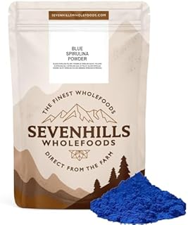 Sevenhills Wholefoods Niebieska Spirulina w proszku 50g