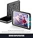 iPad Mini 5 Case, Poetic TurtleSkin Series [Corner/Bumper Protection][Bottom Air Vents] Protective Silicone Case for Apple iPad Mini 5 (2019 Release) - Black