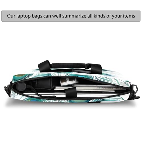 Laptop Bag 15.6 Inch Laptop Sleeve Case with Shoulder Straps Computer Case Cover Slim Briefcase for Men Women3