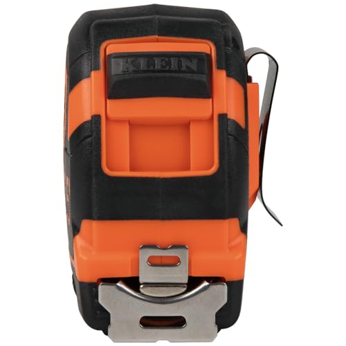 Klein Tools 9225 Tape Measure, Heavy-Duty Measuring Tape with 25-Foot Double-Hook Double-Sided Nylon Reinforced Blade, with Metal Belt Clip thumbnail 15