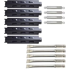 Votenli P9853A (5-Pack) Repair kit Parts (14 5/8″ Heat Plate) for Charbroil 463230515, 463230514, 463230513, 463230512, 463230511, 463230510, 463226514,463239915, 463235513, 463234513, 463234512