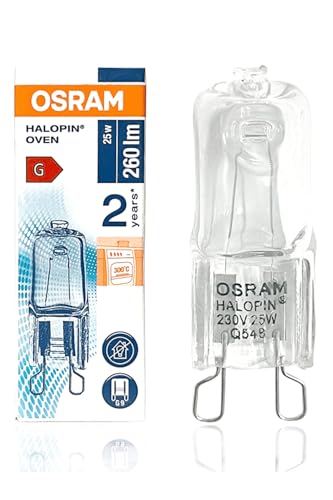 G9 Halojen Kapsül Ampul, 25W 230V, Standart Duy