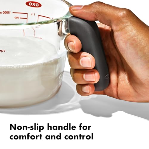 Tasse à mesurer en verre OXO de qualité supérieure pour préparations