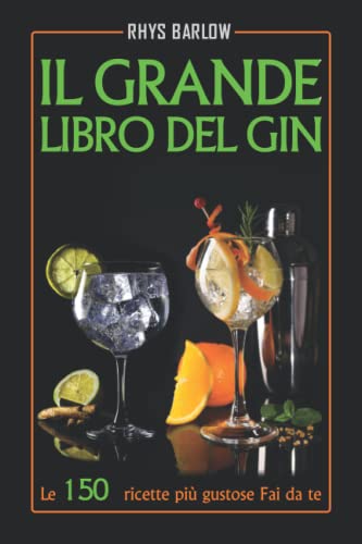 Il Grande Libro del Gin: Le 150 ricette più gustose Fai da te