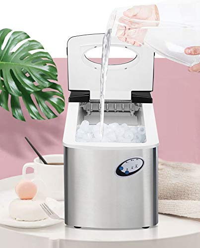 Fabricadora de hielo portátil con capacidad 30kg diaria miniatura 3