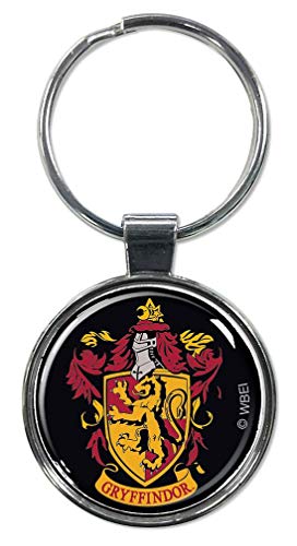 Ata-Boy Harry Potter Gryffindor Crest 1.5 Fob Keychain for Keys Backpack Pulls and More