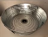 Galvanized Wash-Pan Sink (Medium Round)