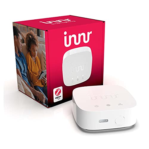 innr Zigbee Gateway, WLAN, Funktioniert mit Alexa, Siri Shortcuts, Zigbee Hub für Smart Beleuchtung, Sprachsteuerung, intelligentes Steuerelement, Zigbee Bridge, BG 220