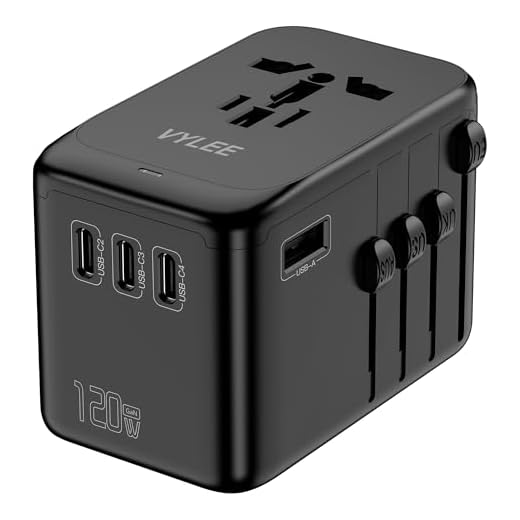 Is mobile charger allowed in check in luggage VYLEE 120W Universal Travel Adapter