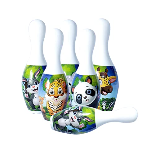 Image of AASA Indoor and Outdoor Sports Games /Toys for Kids Playing Return Gifting Toys for Baby Boys and Baby Girls (Bowling Game)