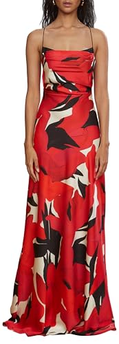 Amazon.com: Amur Women's Alyina Gown, Red Bloom, 0 : Clothing, Shoes &  Jewelry