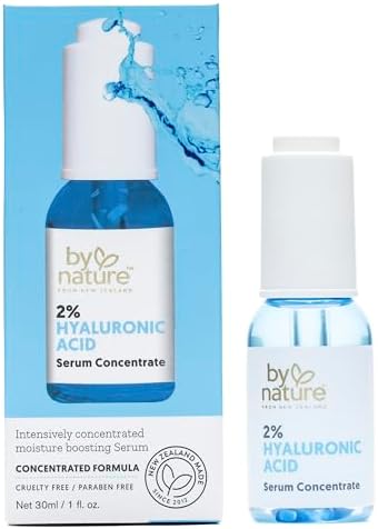 By Nature 2% Hyaluronic Acid Serum for Face + Neck - 1 fl. oz