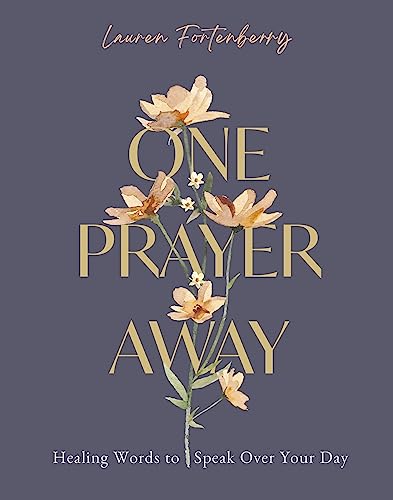 Image of One Prayer Away: Healing Words to Speak Over Your Day - 90 Daily Devotions for Christian Women - The Perfect Devotional Gift for Mom