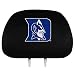 NCAA Duke Blue Devils Head Rest Cover, 2-Pack