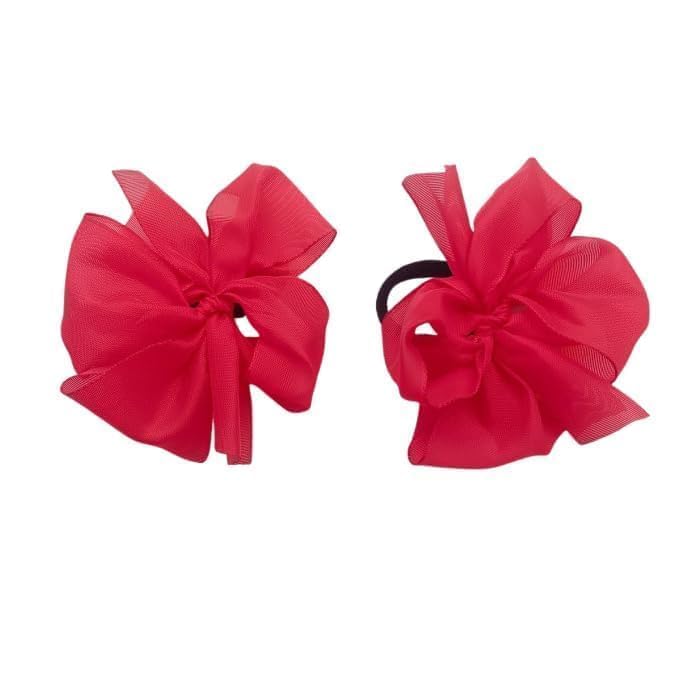 DIY School Ribbon Hair Band for Kids and Girls Red set 1-image-43