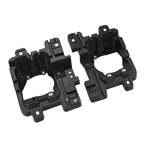 Fog Light Bracket, Soporte de plástico para luz antiniebla frontal, 2 piezas con número de referencia 68449383AA, reemplazo directo para 2500 3500 2019-2021
