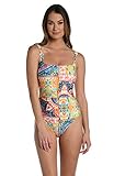 La Blanca Womens Lingerie Mio One Piece Swimsuit, Multi Soleil, 16 Plus