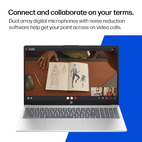 Image of HP 15.6 inch FHD Touchscreen Laptop, 32GB RAM, 1TB SSD, AMD Ryzen 7 7730U | AMD Radeon, Copilot AI Key, WiFi 6 & BT, Fast Charge, Numeric Keypad, Windows 11 Pro, Portable Laptop for Business & Study
