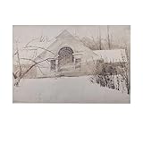 Andrew Wyeth North Light - Póster de pintura famosa en lienzo, arte de pared, póster para dormitorio, sala de estar, decoración para habitación, estética, deportes, oficina, dormitorio, decoración,