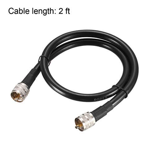 100FT RG-213 Cavo Coassiale Cavo Coassiale A Bassa Perdita - Foto 8