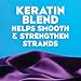 Ever Straightening + Brazilian Keratin Therapy Hair-Smoothing Conditioner with Coconut Oil, Cocoa Butter & Avocado Oil, Paraben-Free, Sulfate-Free Surfactants