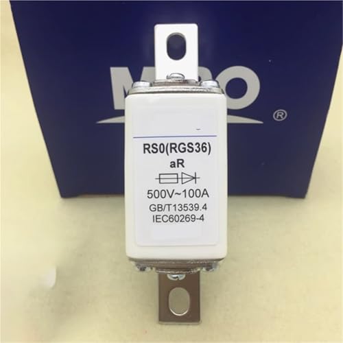 Fusible rapide 125A aR contre la surchauffe des circuits 500V - 3