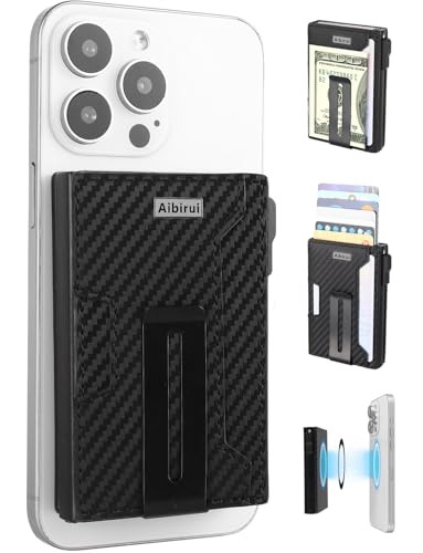 Image of Ridge Wallets for Men,Magnetic Wallet for iPhone 17 /16 /15 /14 /13 /12 Series,Magnetic Wallet with Money Clip,Card Holder,Holds 8 Cards & Bills,Ridge Wallet for men.