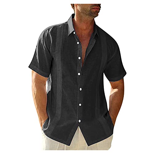 haoricu Summer T Shirts for Men Beach, Fasion Casual Flower Vacation Shirt Hawaiian Beach Party Holiday Shirt