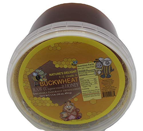 Miel cremosa natural de trigo sarraceno 1 lb miniatura 2