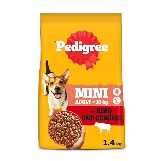 Pedigree Adult Trockenfutter für kleine Hunde