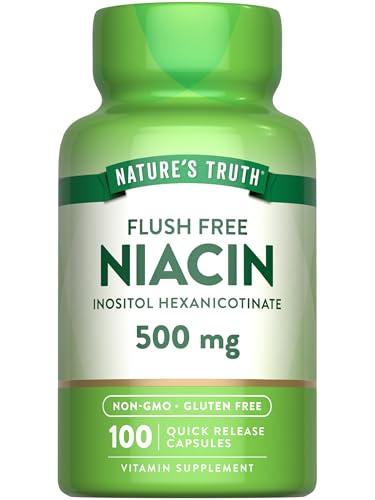 Nature's Truth, Flush Free Niacin�A500mg�A100 Quick Release Capsules