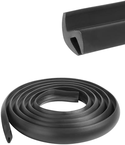 5.6Ft Weather Stripping,Car Window Seal Car Door Seal Car Door Weather Stripping,Car Accessories Car Front Windshield Window Seal Strip Moulding Trim,H-Shape Rubber Strip for Cars Trucks SUVs