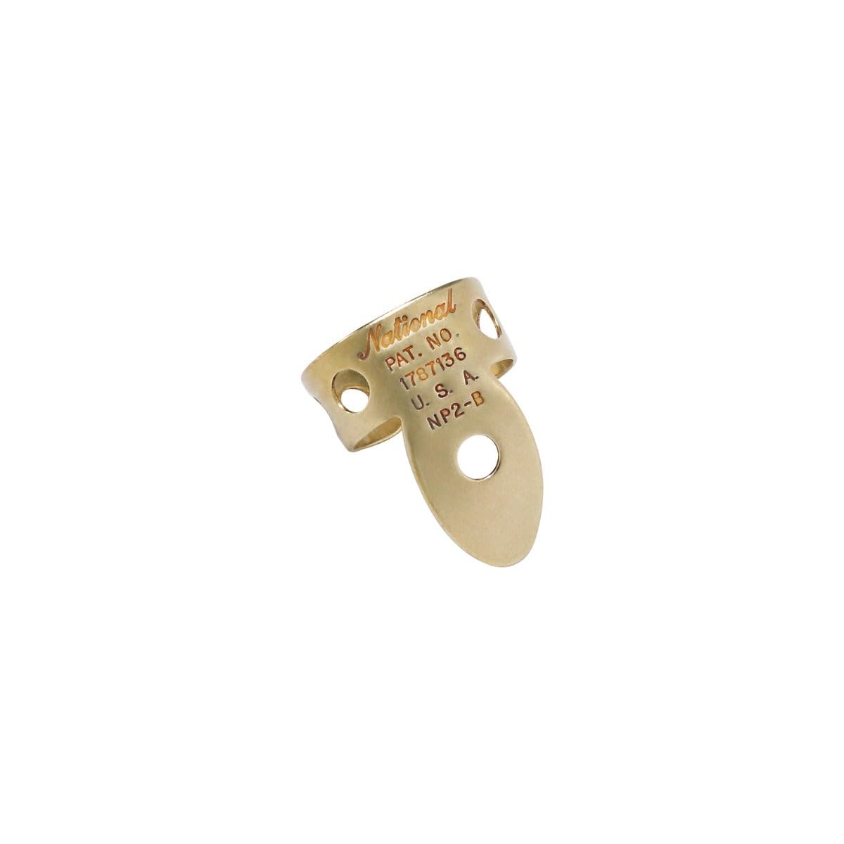 Planet Waves NP2B-04 D'Addario National Brass Finger Picks - 4-Pack