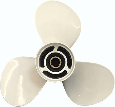 COP Boat Propellers 11 3/8x12 Yamaha 25HP 30HP 40HP 45HP 50HP 55HP 60HP Outboard Motor Propeller for Yamaha Engine 3-1/2" Gearcase 11.375x12